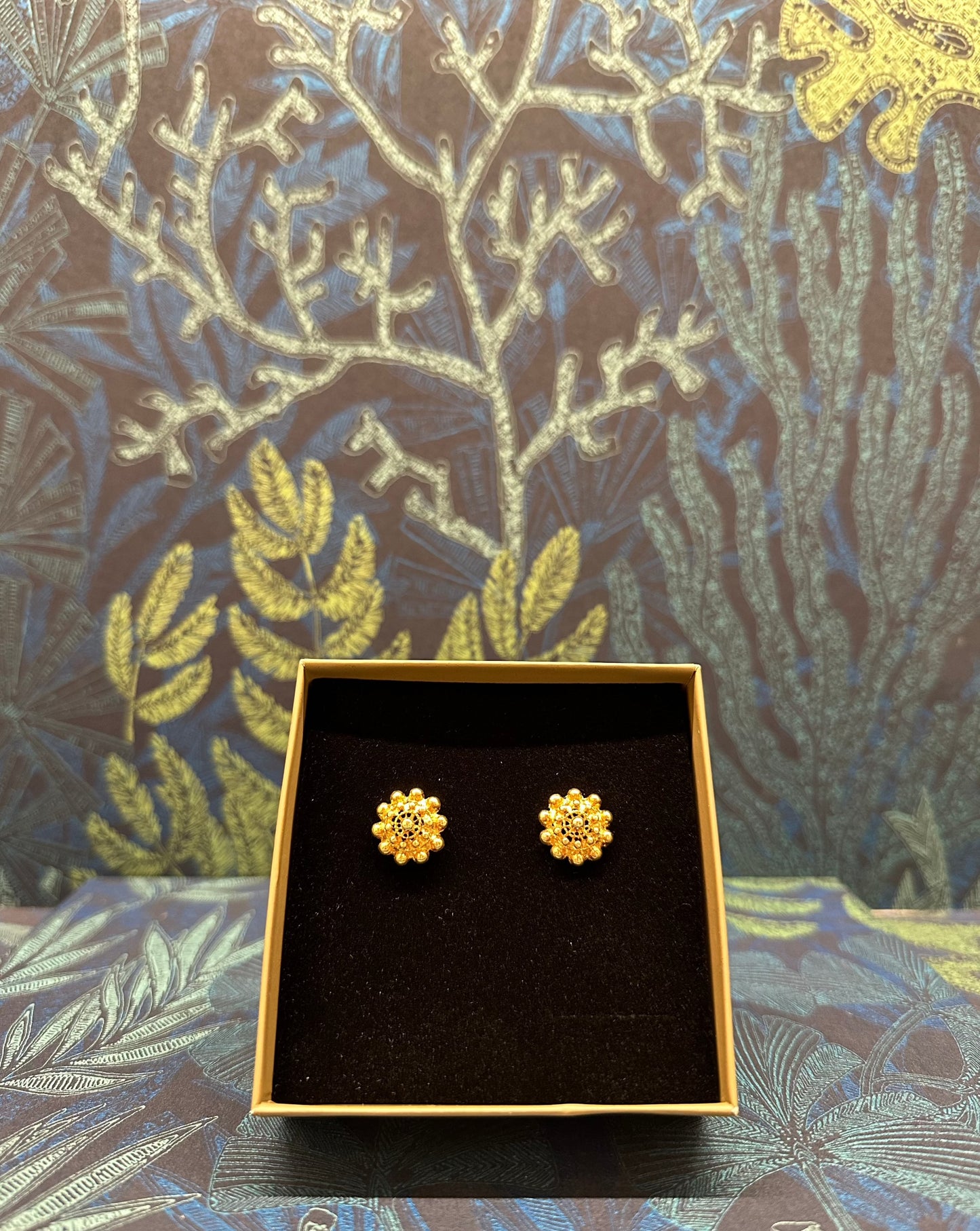 Pendientes flor ibicenca